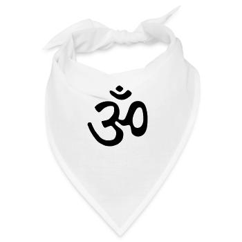 om - Bandana - Weiß - Vorne