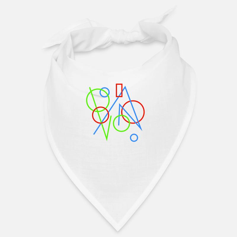 Les lignes et les formes Bandana