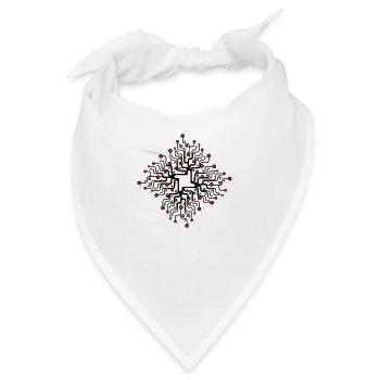 Netzwerk_2f - Bandana - Weiß - Vorne