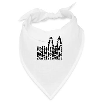 Kölner Dom - Bandana - Weiß - Vorne