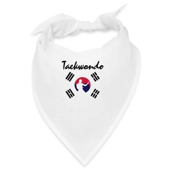 Taekwondo - Bandana - Weiß - Vorne