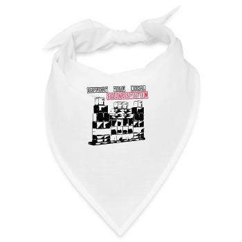 SUPPORT YOUR LOCAL SOUNDSYSTEM - Bandana - Weiß - Vorne