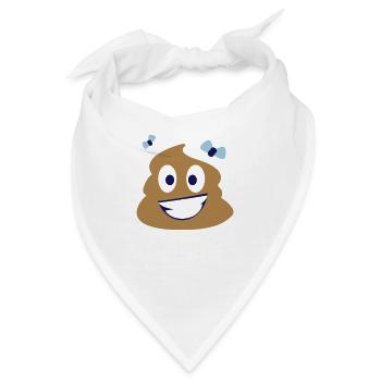 Pile of Poo - Bandana - Weiß - Vorne