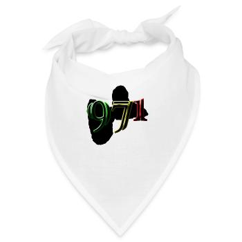 971 - Bandana - Weiß - Vorne
