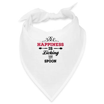 essen - Bandana - Weiß - Vorne