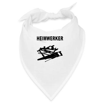 heimwerker - Bandana - Weiß - Vorne