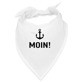 MOIN Anker 1- - Bandana - Weiß - Vorne