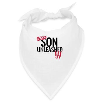 Wilder Sohn entfesselt - Bandana - Weiß - Vorne