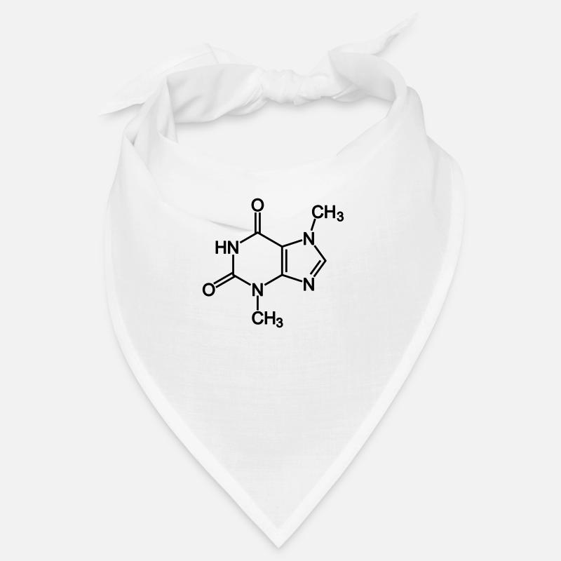 Theobromine Molecule (Chocolate) Bandana