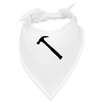 hammer - Bandana - Weiß - Vorne