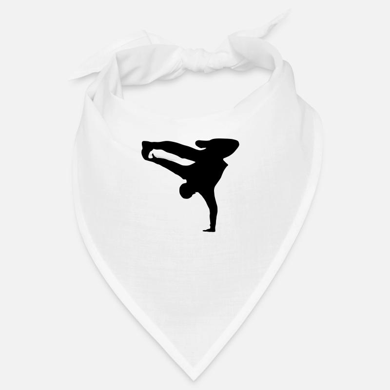 Breakdancer, B-Boy - Bandana - blanc