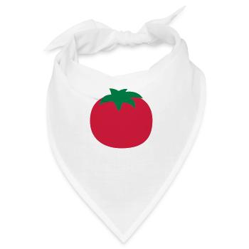 Tomate - Bandana - Weiß - Vorne