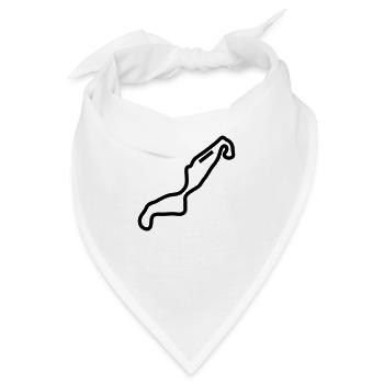 Schaltkreis Niederlande_c1 - Bandana - Weiß - Vorne