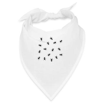 Ants Design - Bandana - Weiß - Vorne