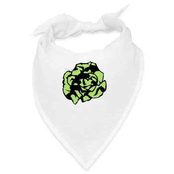 Salat - Bandana - Weiß - Vorne