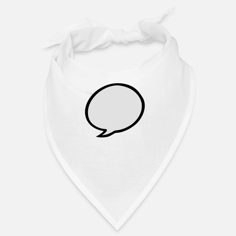 Sprechblase Bandana