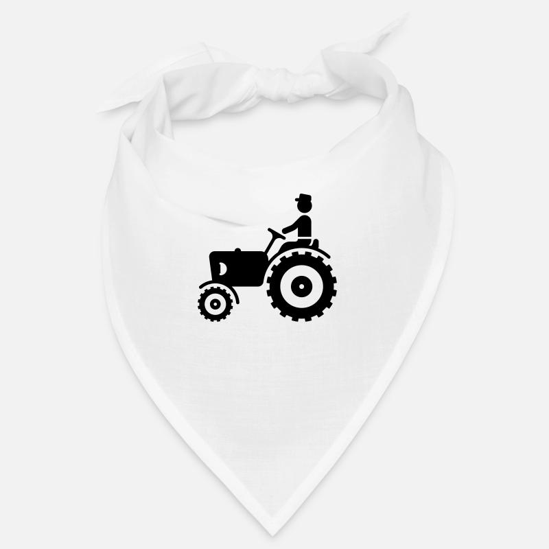 Farmer With Tractor Bandana