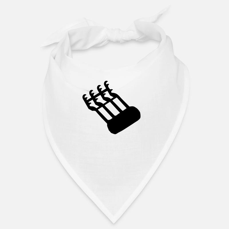 griffe course camarguaise - Bandana - blanc