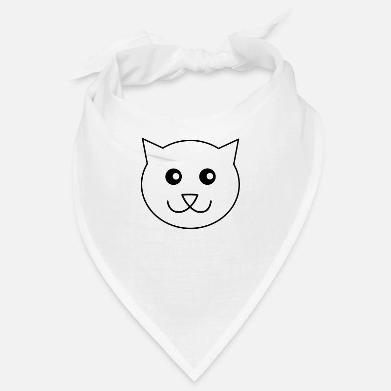 Visage de chat Bandana