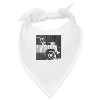 Verteidiger - Bandana - Weiß - Vorne