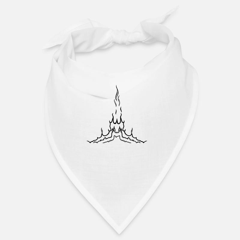 fire flames Bandana