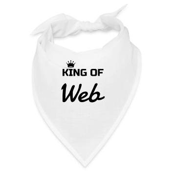 Webmaster Internet Web Geek Website - Bandana - Weiß - Vorne