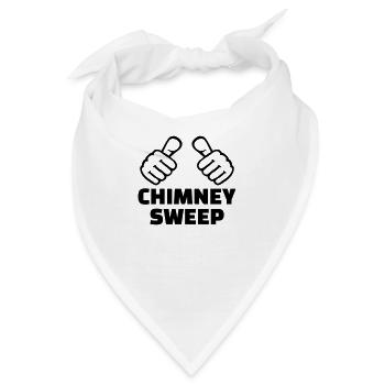 Schornsteinfeger - Bandana - Weiß - Vorne