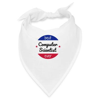 Computer / Informatiker / Aussenseiter / Ingenieur - Bandana - Weiß - Vorne