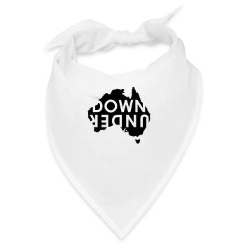 australia Down Under Landmark Australien - Bandana - Weiß - Vorne