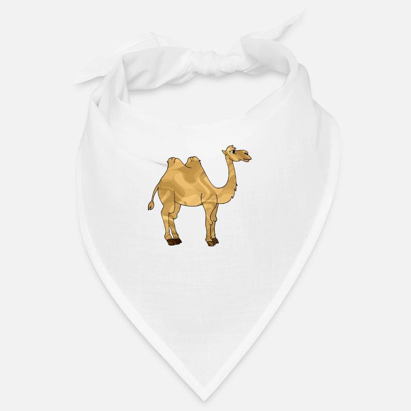 Kamel - Bandana - Weiß