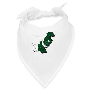Pakistan - Bandana - Weiß - Vorne
