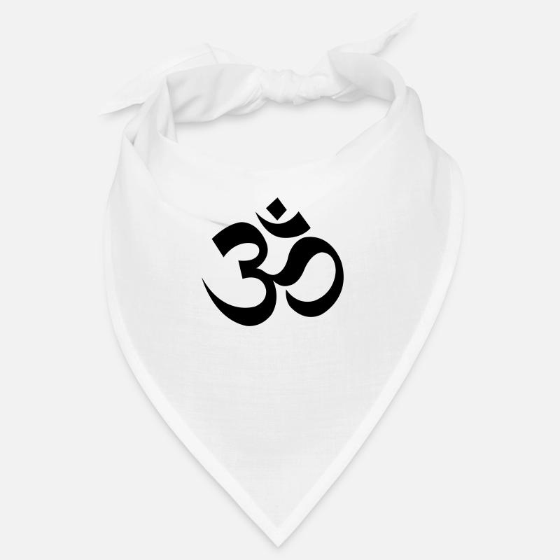 Om, mantra, 23 couleurs librement sélectionnables Bandana