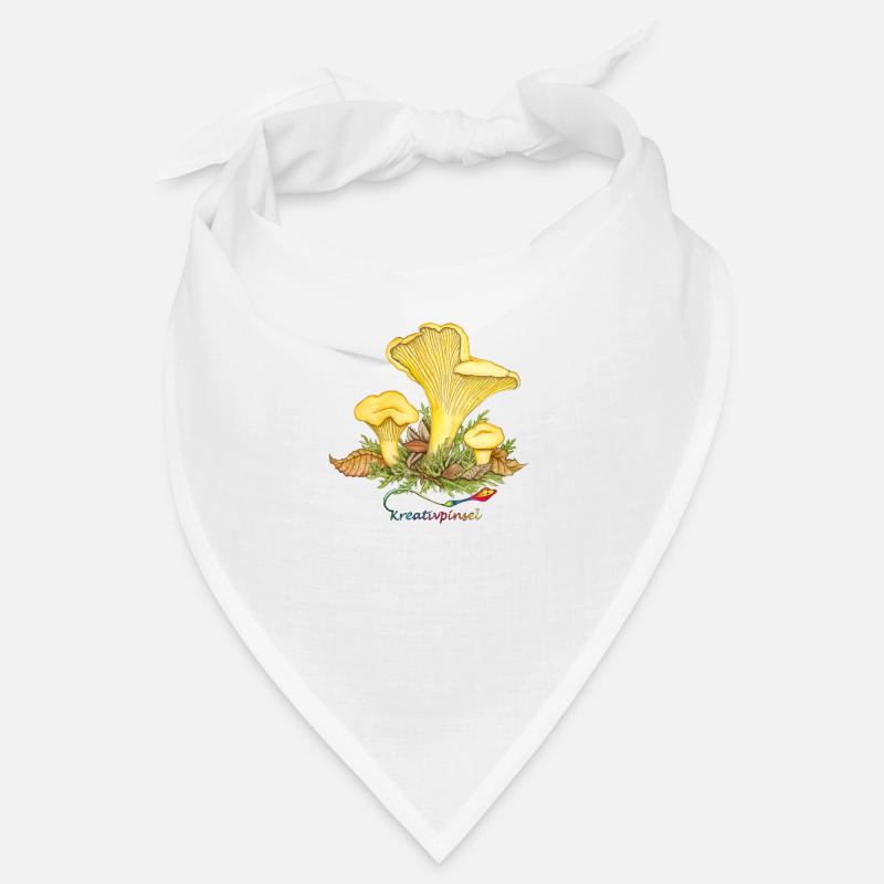 chanterelle - Bandana - blanc
