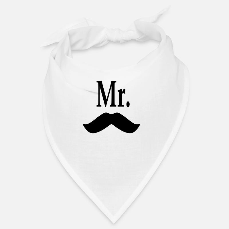 Herr Schnurrbart. Bandana