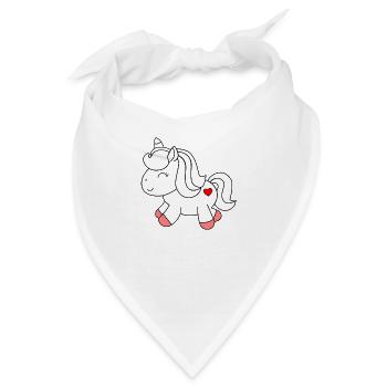 pony - Bandana - Weiß - Vorne