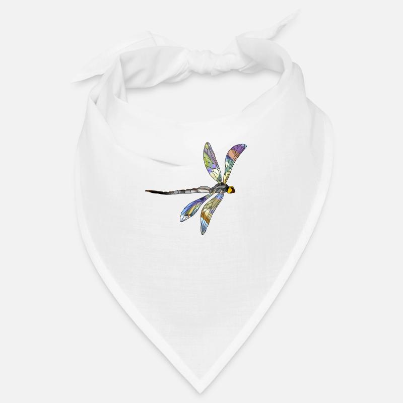 Libelle - Bandana - Weiß