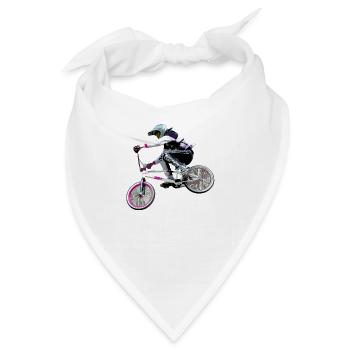 BMX - Bandana - Weiß - Vorne