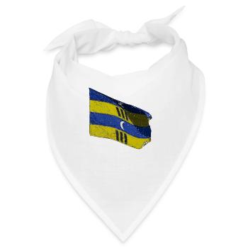 Hinweis Ameland - Bandana - Weiß - Vorne