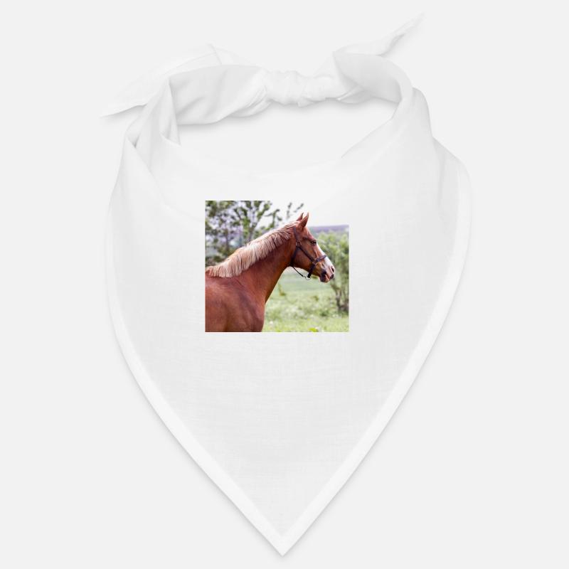 Cheval. Cheval. - Bandana - blanc