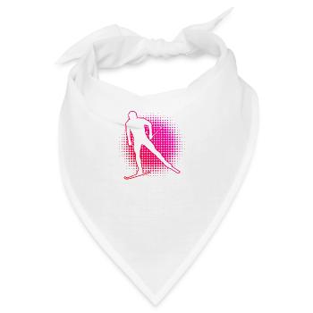 Langlauf Langlauf Skating Langlauf Classic - Bandana - Weiß - Vorne