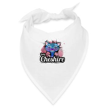 Lady Cheshire Gorgeus Katze - Bandana - Weiß - Vorne