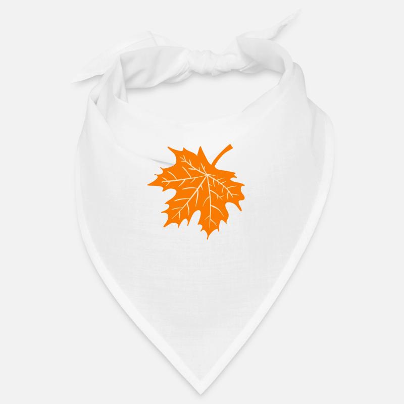 Herbst Blatt Geschenkidee Natur Bandana