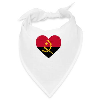 angola - Bandana - Weiß - Vorne