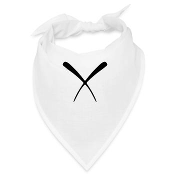 Essstäbchen Chopsticks Sushi - Bandana - Weiß - Vorne