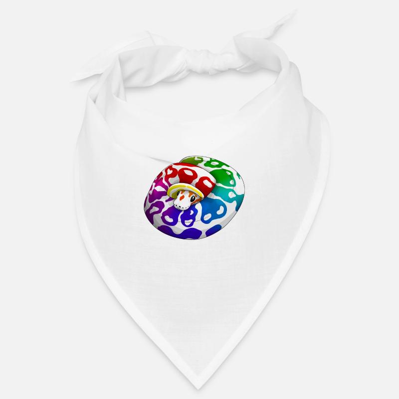 Bébé serpent avec arc-en-ciel Bandana