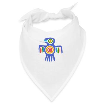 Inka Kultur, Lateinamerika - Bandana - Weiß - Vorne