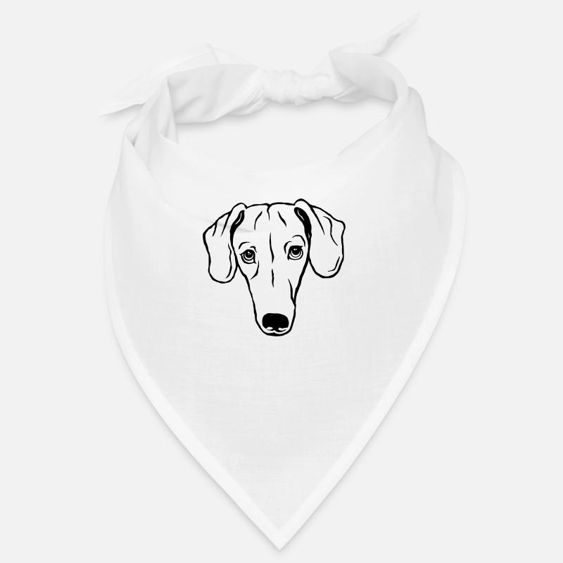 Dackel, kurzhaar Bandana