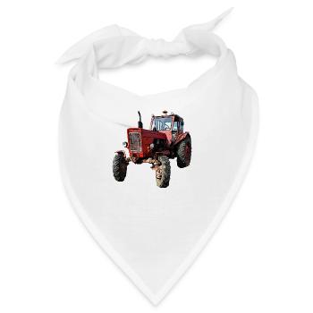 Traktor Belarus MTS 50 / 52 - Bandana - Weiß - Vorne