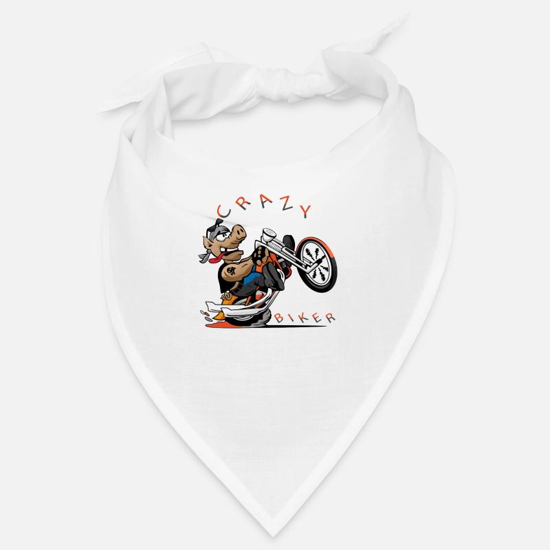 Crazy Biker Biking Bicycle MTB Bandana