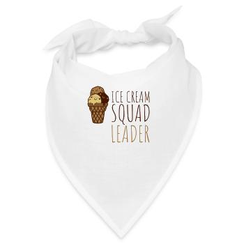 Anführer Ice Cream Squad - Bandana - Weiß - Vorne